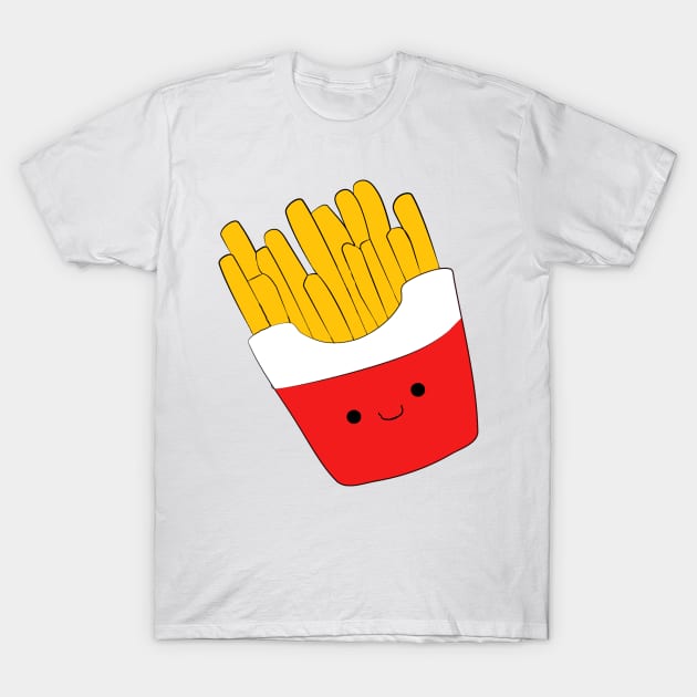 Cute Fries T-Shirt by jhsells98